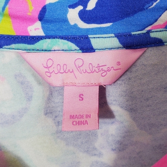 Lilly Pulitzer S SMALL Lowe Coastal Retreat Engineered Dress - Picture 9 of 11